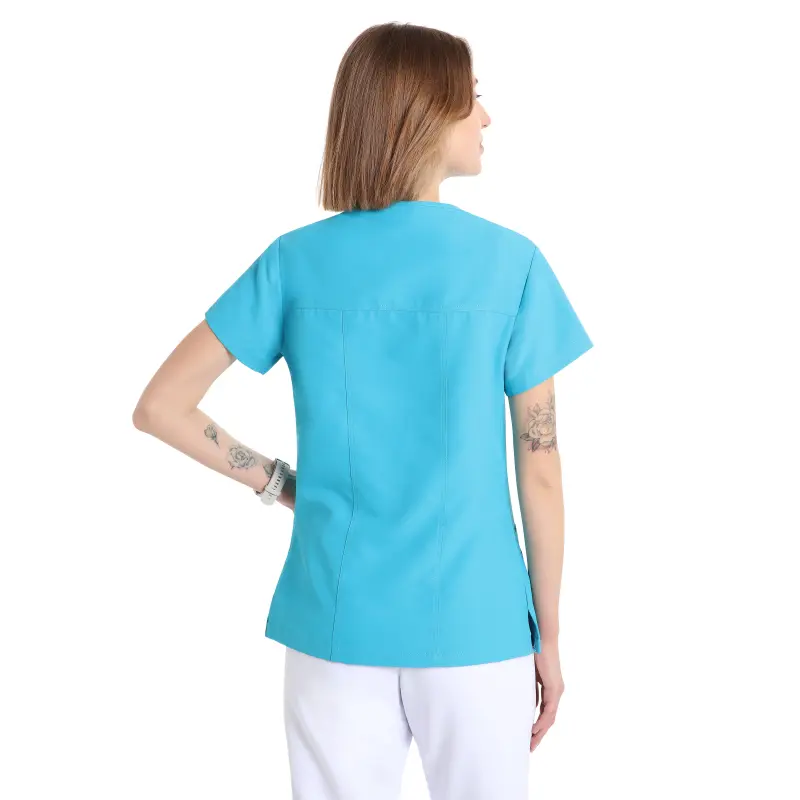 Turquoise_NO_IRON_Women's_Power_Tunic_42567