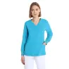 Tunique_power_femme_turquoise,_manches_longues,_SANS_REPASSAGE_42595