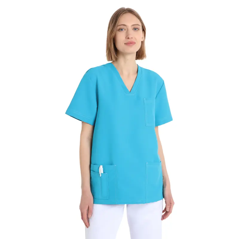 Túnica_elegante_unisex_Turquesa_SIN_HIERRO_42654