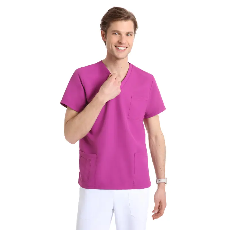 Smart_Unisex_Violet_NO_IRON_Tunic_42658