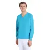 Casacca_Smart_unisex_Turquoise_manica_lunga_NO_STIRO_42683