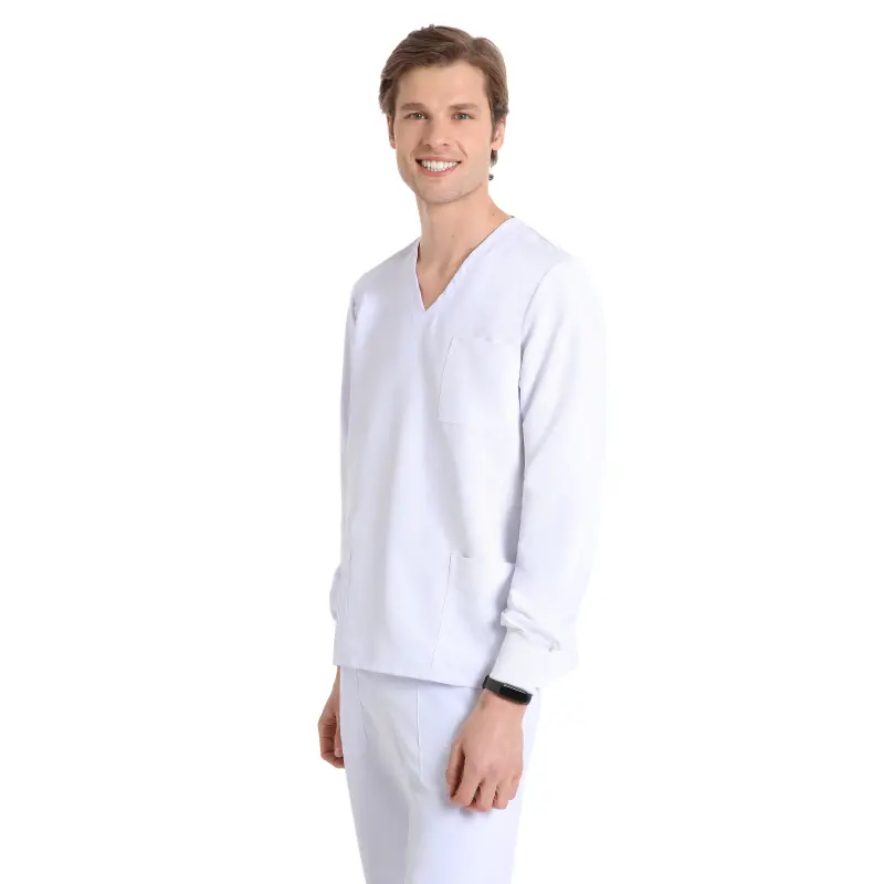 Smart_unisex_White_long_sleeve_tunic_NO_IRON_42692