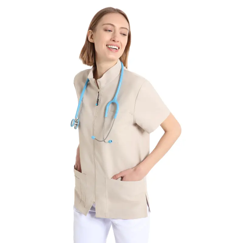 Tunique_unisexe_beige_SANS_FER_42697