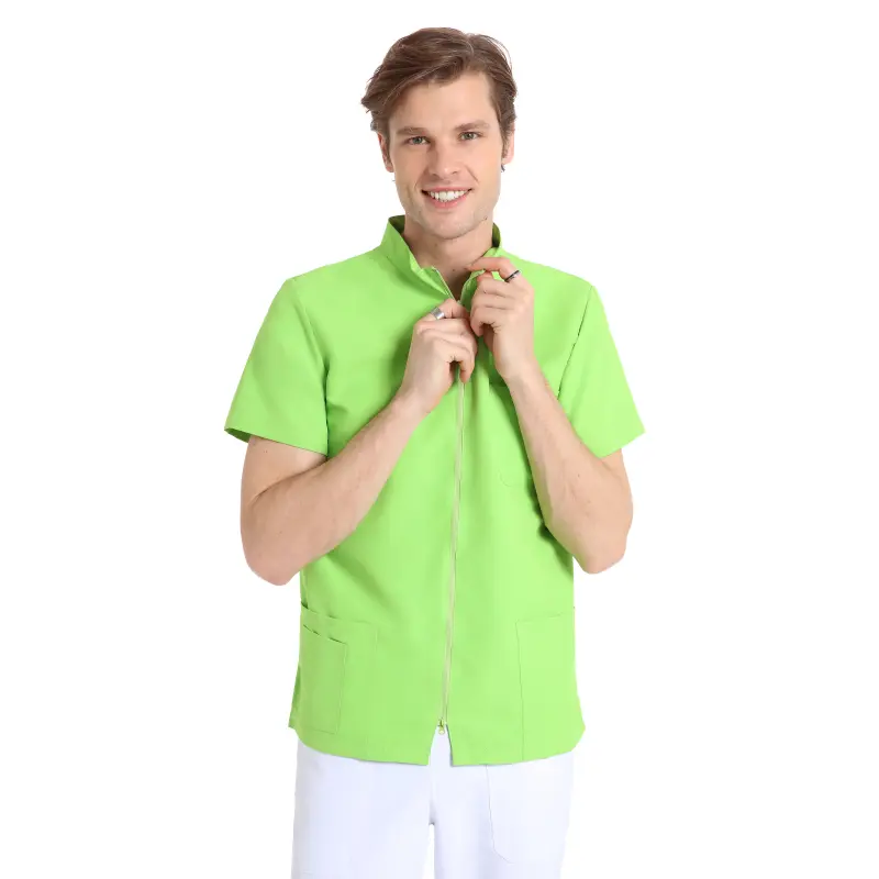 Next_Unisex_Apple_Green_NO_IRON_Shirt_42754