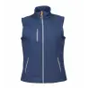 Offer Soft shell vipiteno lady navy soft work vest