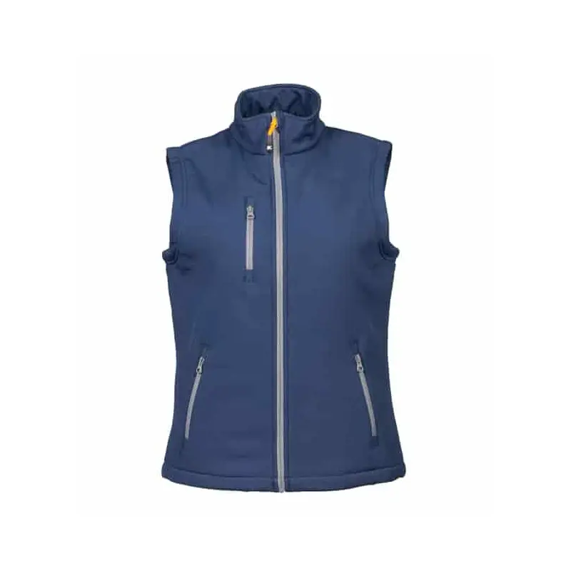 Offer Soft shell vipiteno lady navy soft work vest