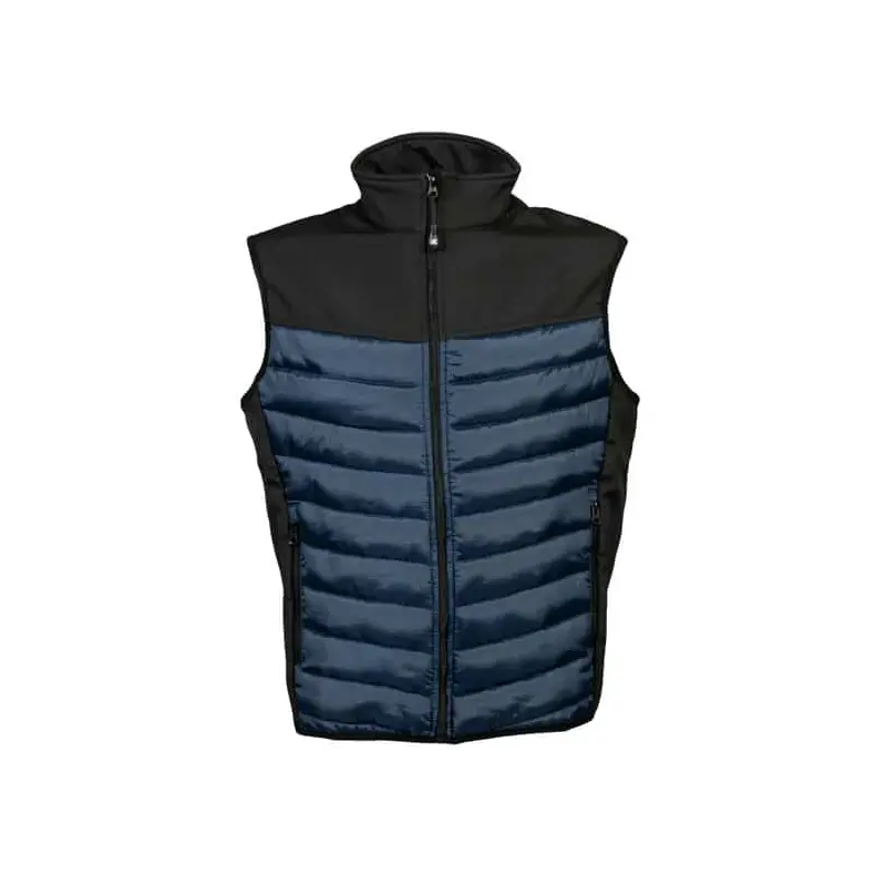 Offerta Soft shell oslo man navy/black gilet sof da lavoro