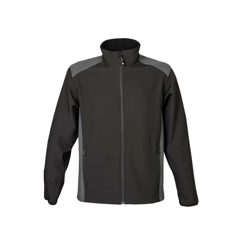 Offer Soft shell garda black/grey soft shell work jacket