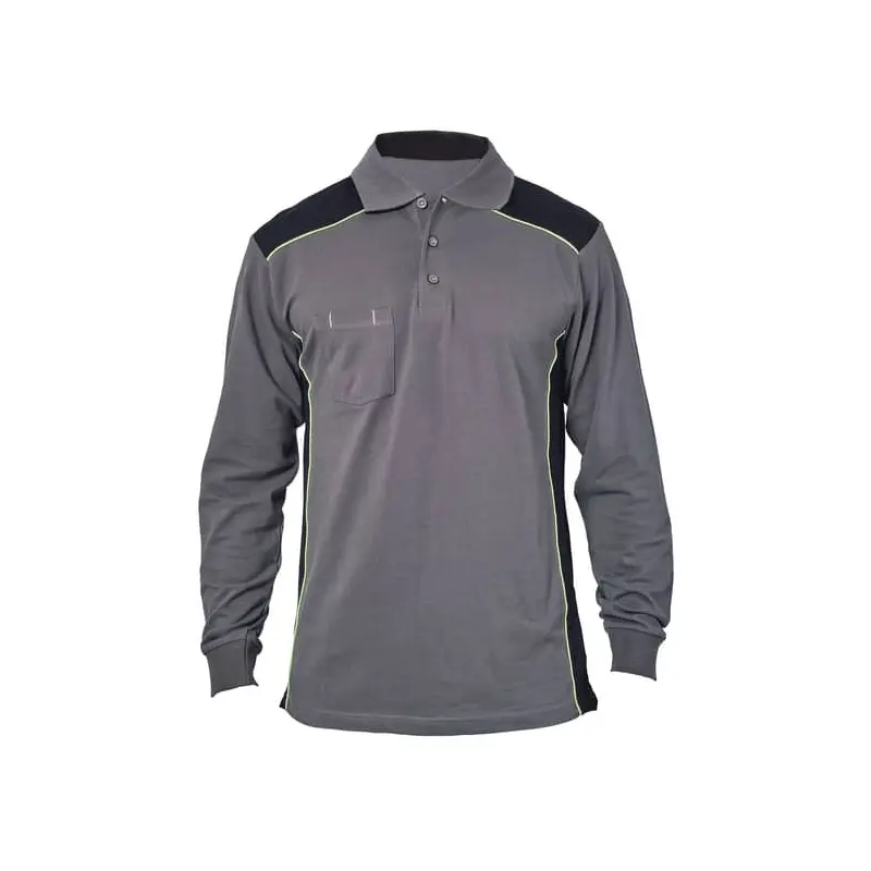 Vendita online Polo bruxelles black polo m/lunga da lavoro a prezzi economici