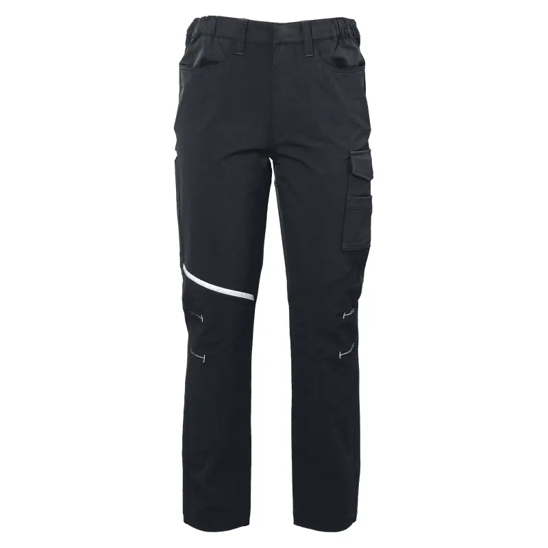 Offer Brennero Medium Lady Black Pan Work Pants at the lowest price