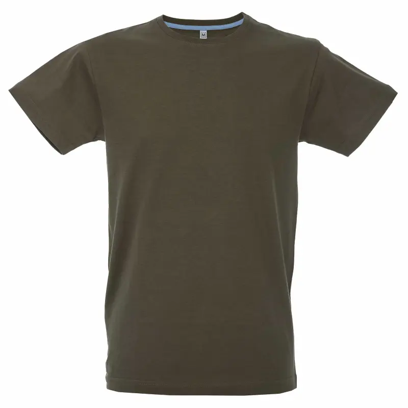 Oferta camiseta de trabajo California hombre verde militar
