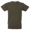 Oferta camiseta de trabajo California hombre verde militar