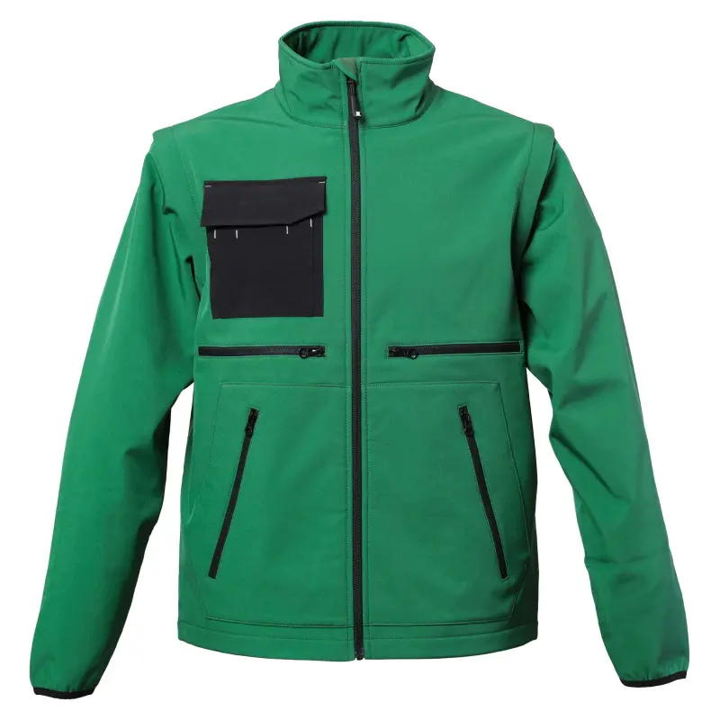 Biete Softshell-Arbeitsjacke in Chambery-Marineblau