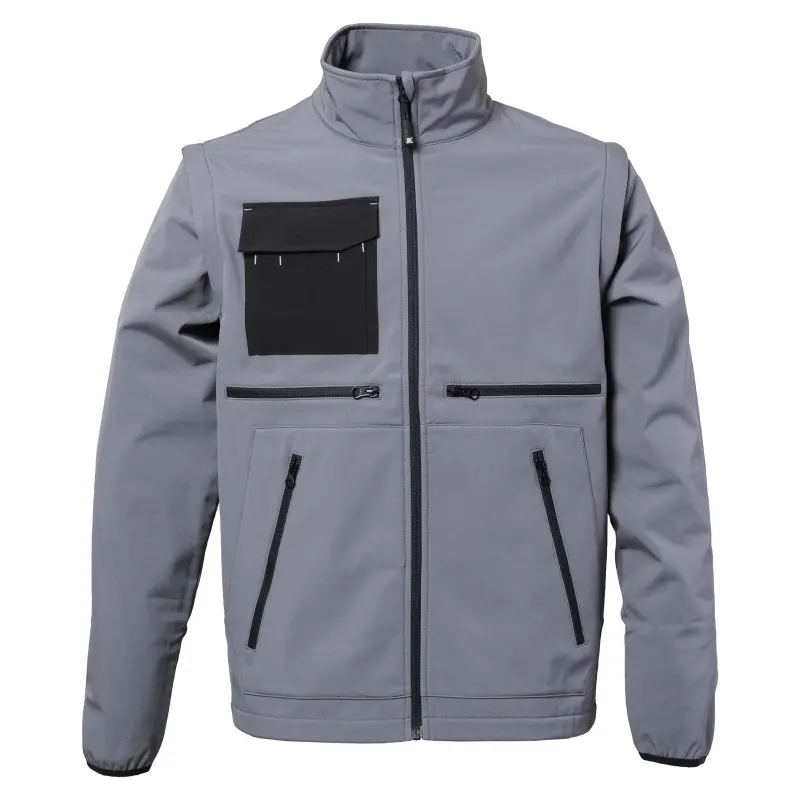 Biete Softshell-Arbeitsjacke in Chambery-Marineblau