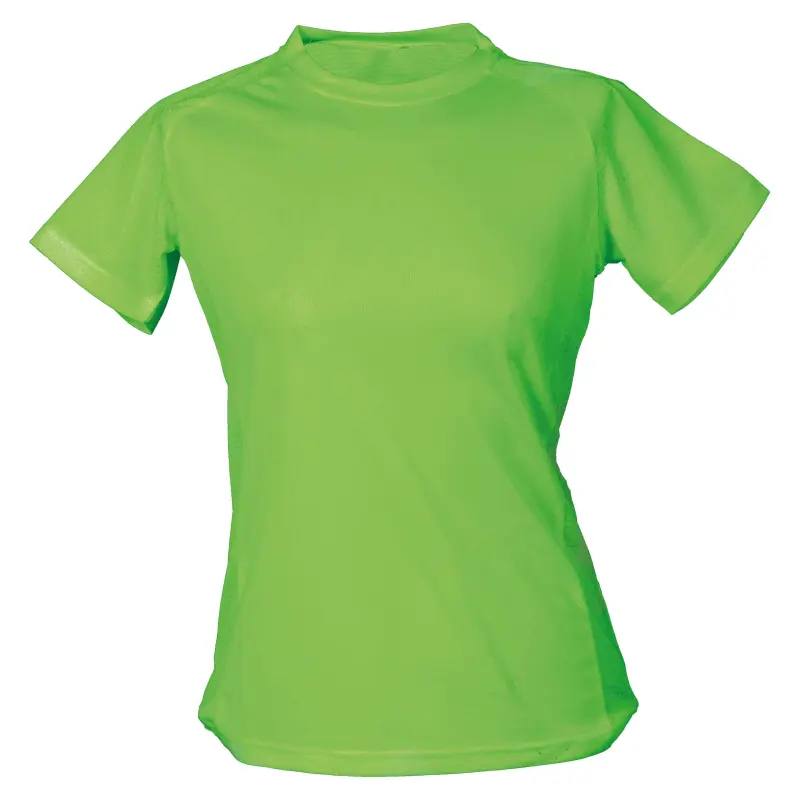 Offerta T-shirt montevideo lady yellow fluo t-sh da lavoro