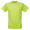 Offer T-shirt montevideo man yellow fluo work t-shi