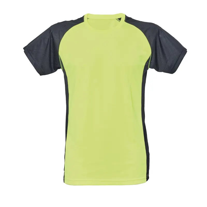 Offerta T-shirt montevideo man yellow fluo t-shi da lavoro