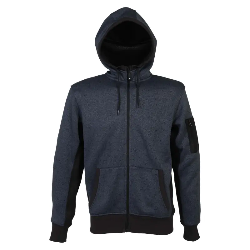 Offerta Pile new quebec man blue knitted fleece da lavoro al minor prezzo