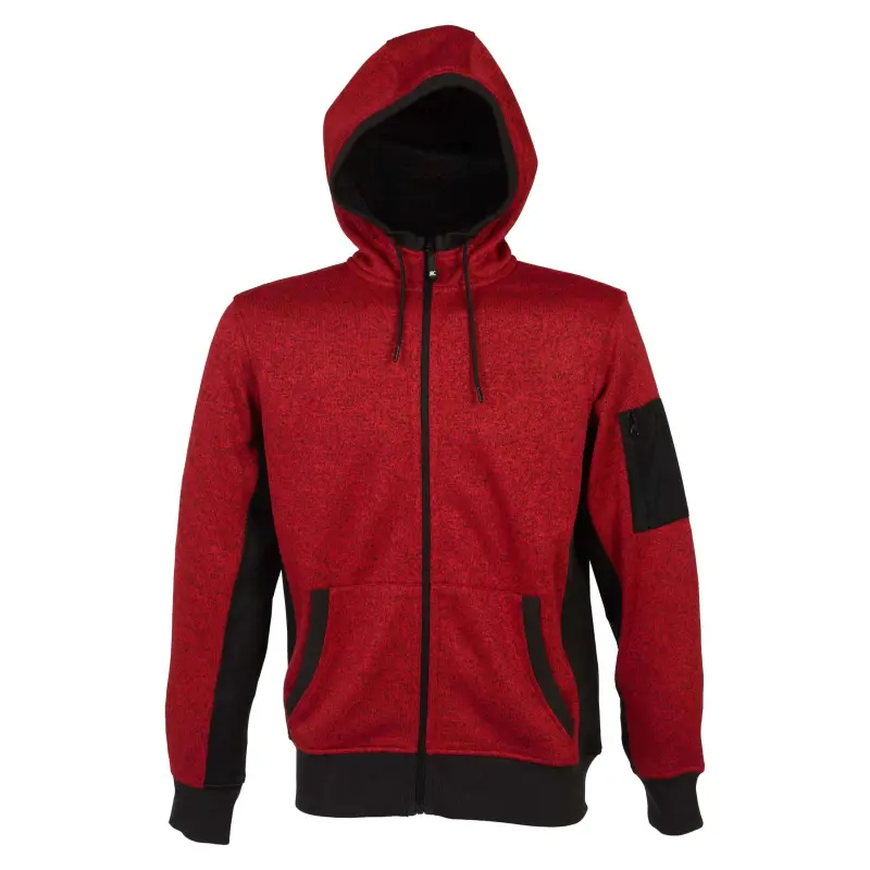 Offerta Pile new quebec man blue knitted fleece da lavoro al minor prezzo