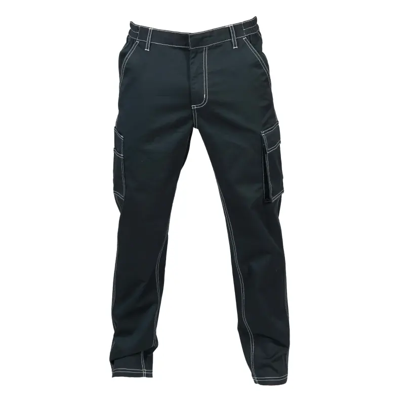Offerta Pantaloni vigo stretch man black pantalo da lavoro al minor prezzo