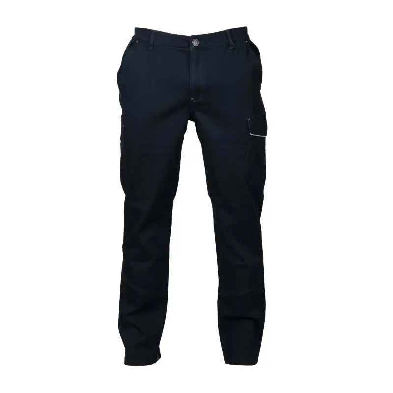 Offer Trousers zurigo man navy work trousers at the lowest price