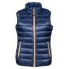 Sale Padded Vests Worms Lady Navy Vest Online On Sale