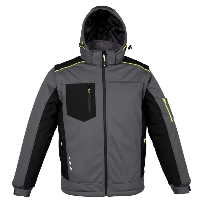 Sale Wattierte Softshell-Arbeitsjacke online im Angebot