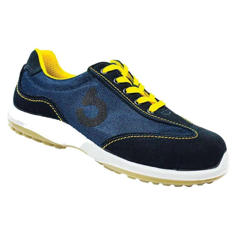 Offerta Scarpe bxwork blu e gialle da lavoro