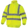 High visibility jacket with detachable sleeves for sale online on offer