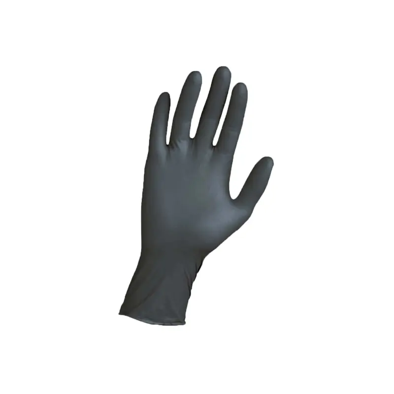 Offre Gants de travail jetable en latex noir pas cher