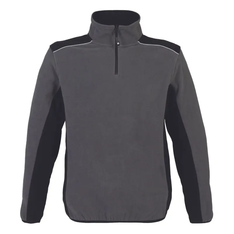 Offre Polaire  bicolore demi-zip  pas cher