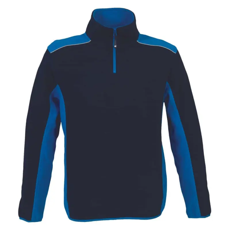 Offre Polaire  bicolore demi-zip  pas cher