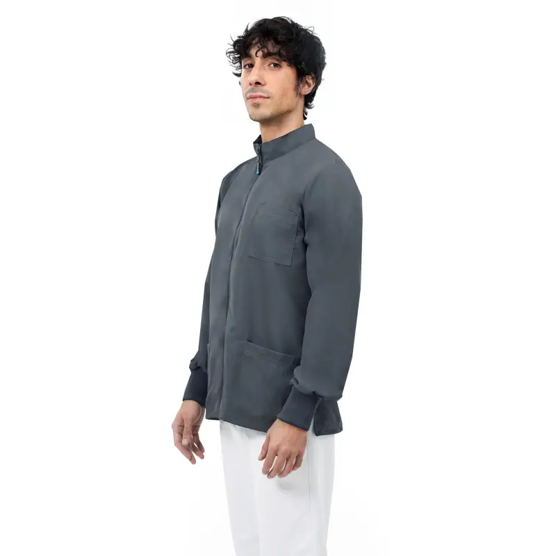 Uniforme médico unisex gris NO STIRO Quick de Casacca Next