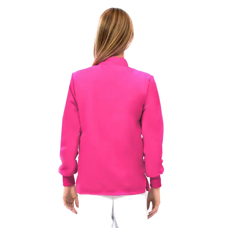 Casacca Next unisex Pink NO STIRO Quick Medical Uniform - manica lunga