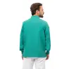 Uniforme médico quirúrgico unisex de Casacca Next, color verde, sin sacudidas, rápido