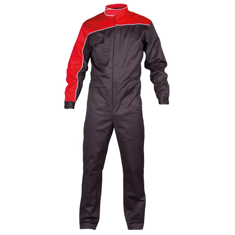 Biete zweifarbige Arbeitsoveralls an