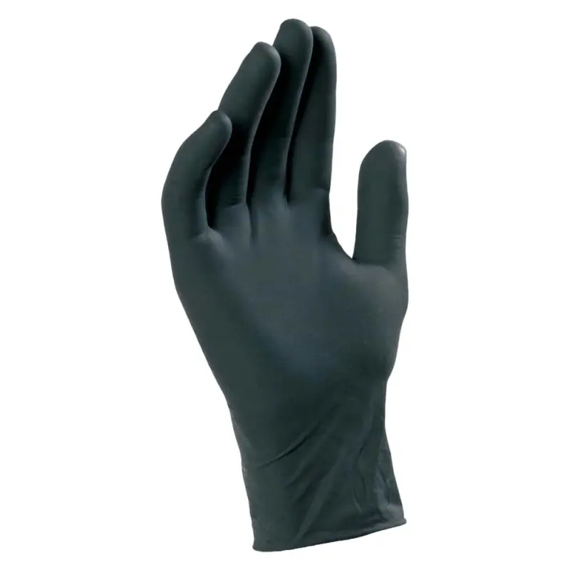 Guanti in Nitrile Nero confezione 100 pz