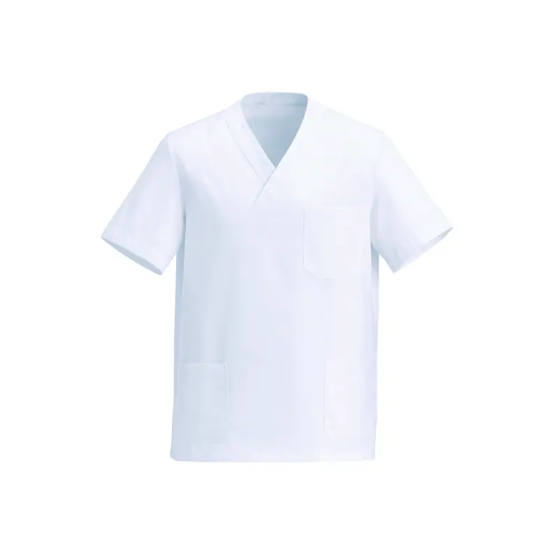 Veste de travail v blanche au meilleur prix