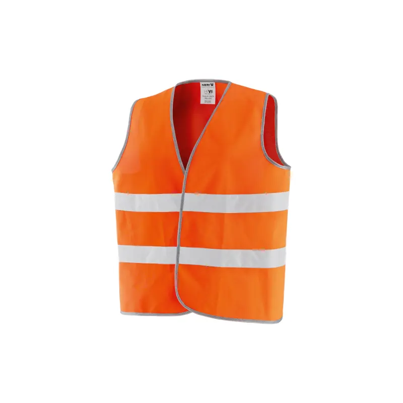 Orange Warnwesten in Schwarz zum Verkauf online im Angebot