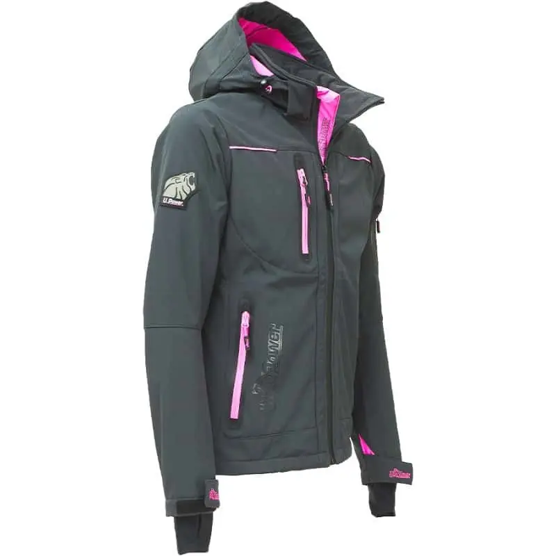 Giacca Softshell da Lavoro Donna U-Power Space