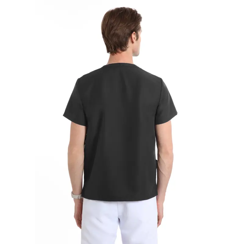 Casacca Smart unisex Black NO STIRO Quick Medical Uniform