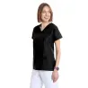 Casacca Power donna Black NO STIRO Quick Medical Uniform