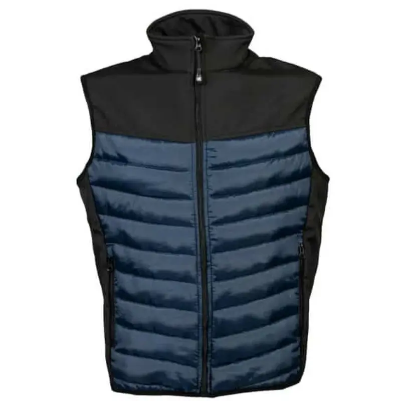 Offerta Soft shell oslo man navy/black gilet sof da lavoro