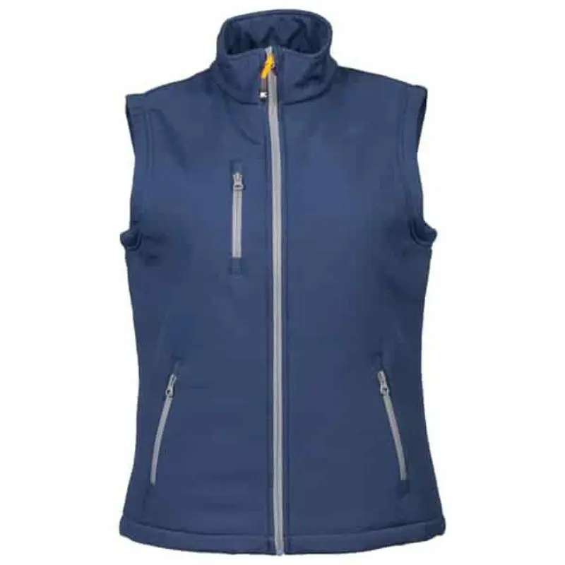 Offer Soft shell vipiteno lady navy soft work vest