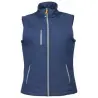 Offer Soft shell vipiteno lady navy soft work vest
