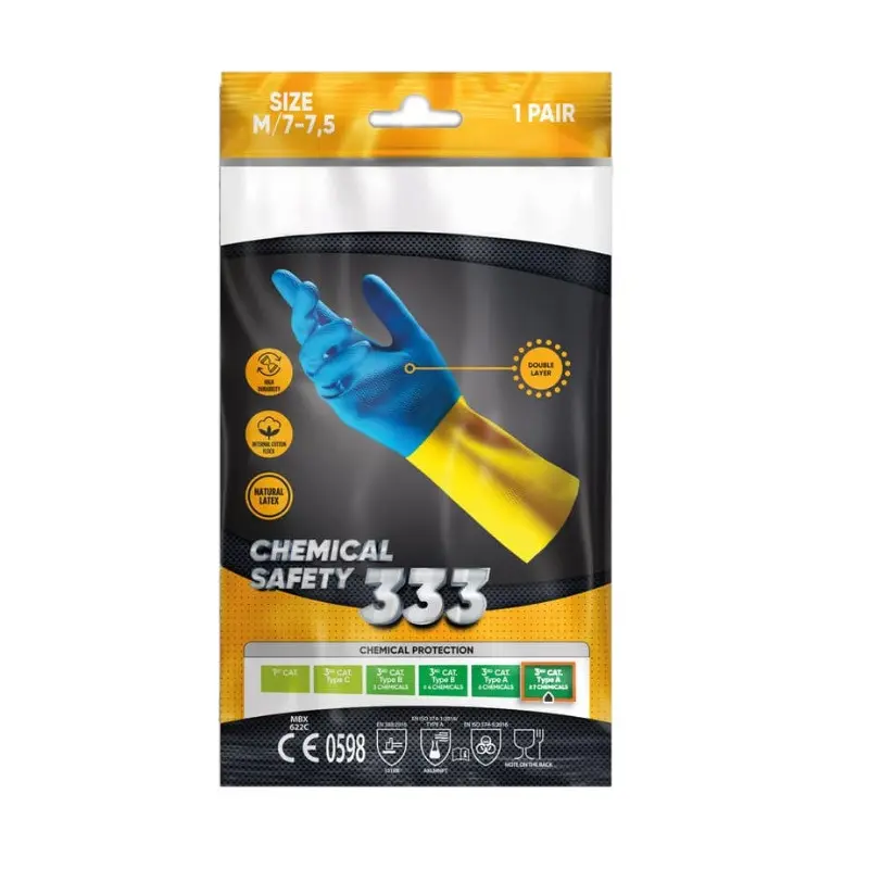 Offerta Guanto da lavoro lattice bicolore da lavoro al minor prezzo