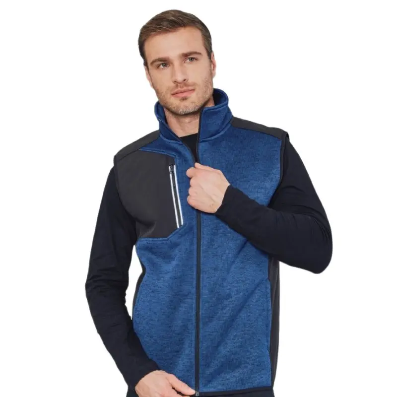 Vendita online Composite fabric treviri blue gilet a prezzi bassi ed economici