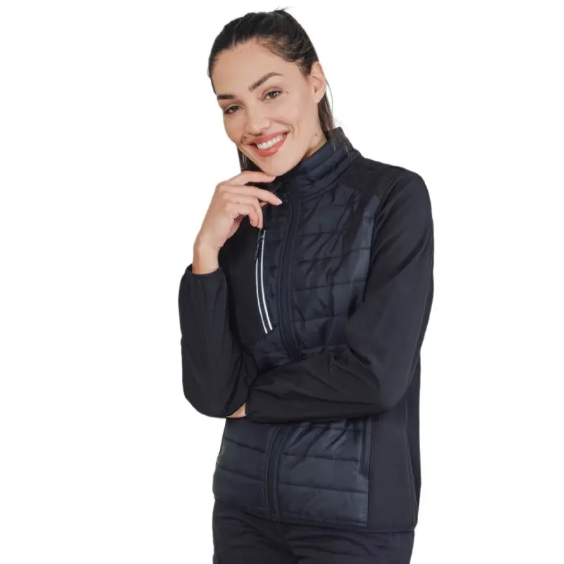 Offer Soft shell heidelberg lady black work jacket