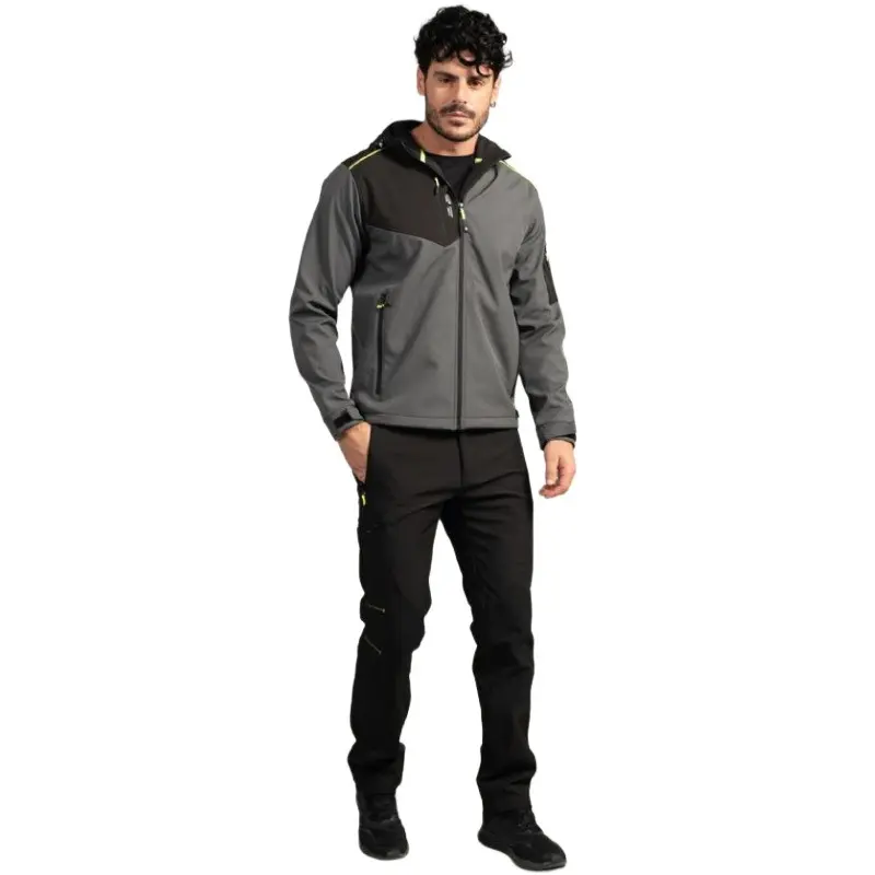 Offer Adamello softshell black work trousers at the lowest price