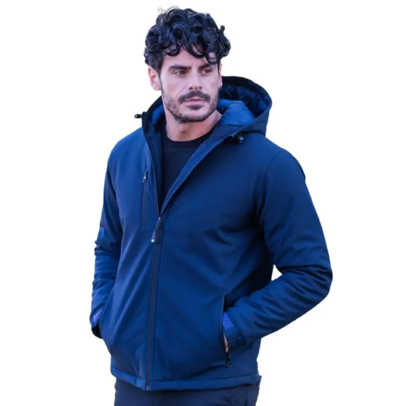 Offer Soft shell sestriere man navy work jacket s